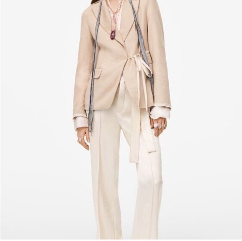 Zara Limited Edition Pants With Side Vents - Picture 2 of 10